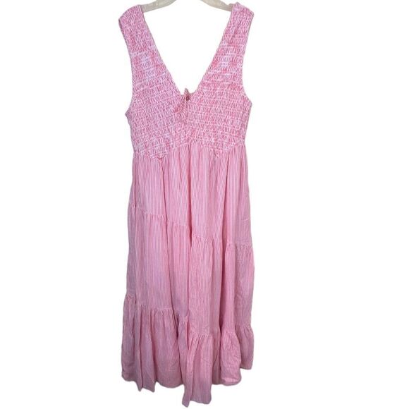 Free People Juno Sleeveless Smocked Tiered Maxi Dress - Picture 5 of 14